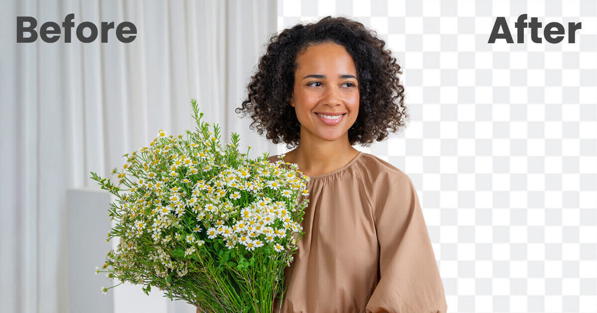 Remove.bg one-click background removed preview