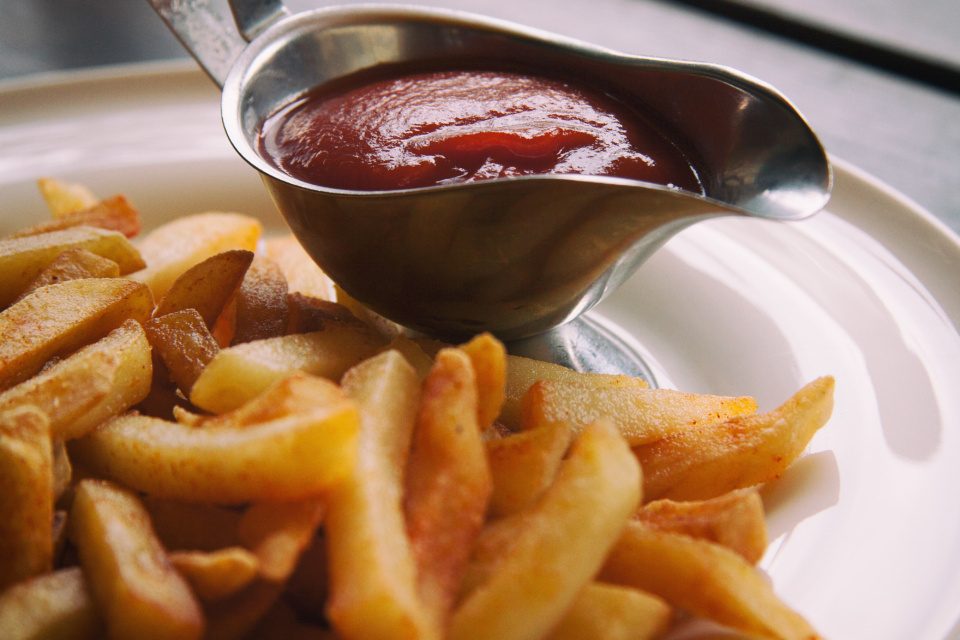 French Fries with Ketchup