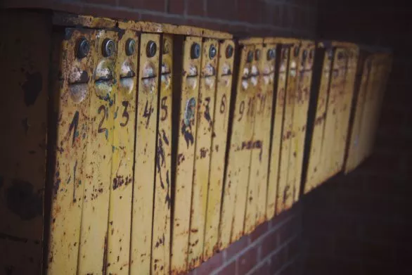 old mail boxes