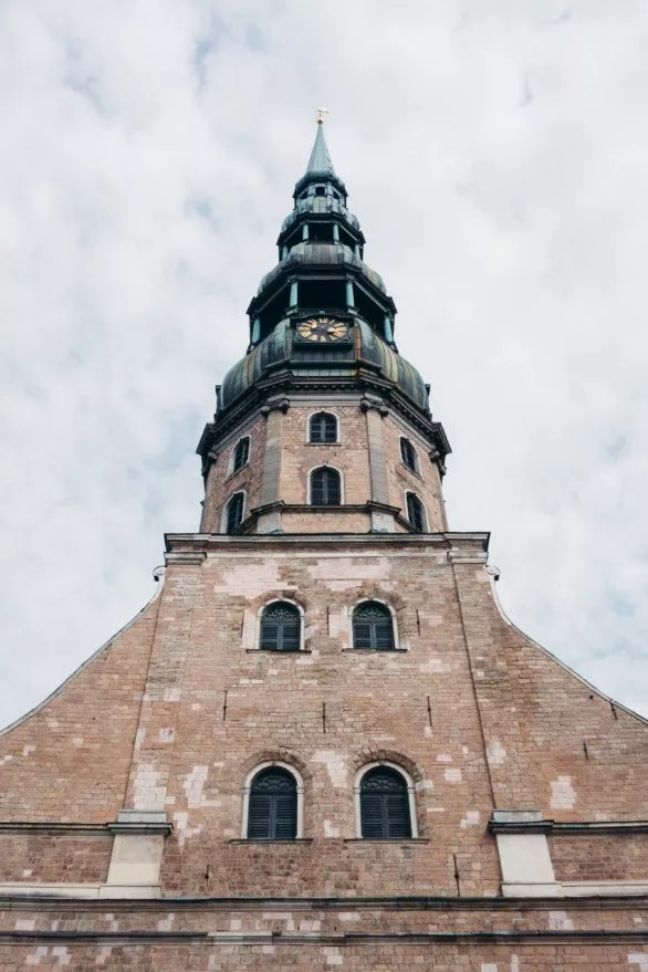 St Peters Church in Riga