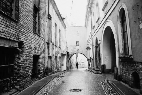Old street in Vilnius