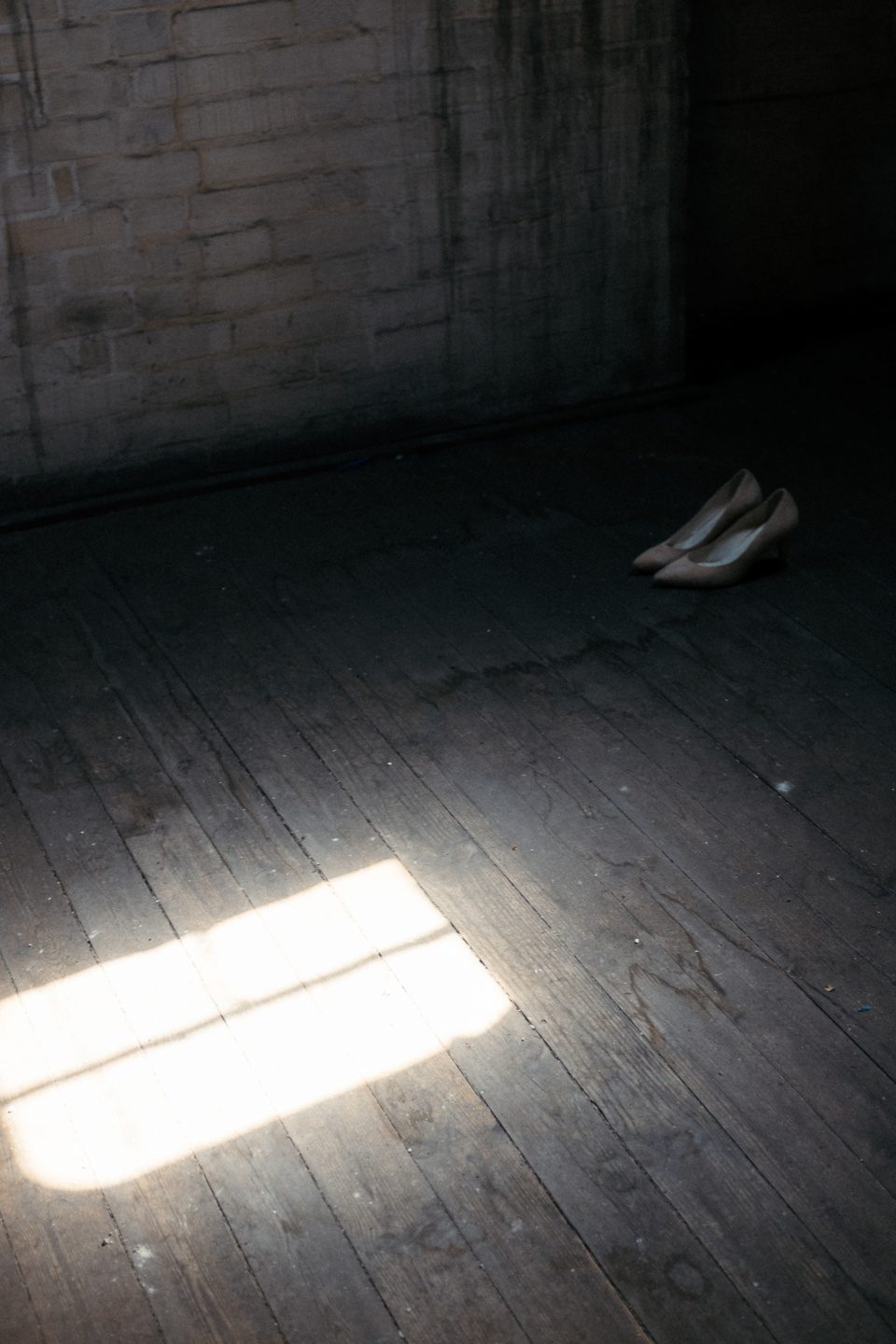 Shoes and light