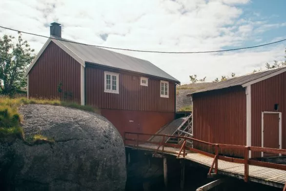 Rorbu fishing hut, Lofoten