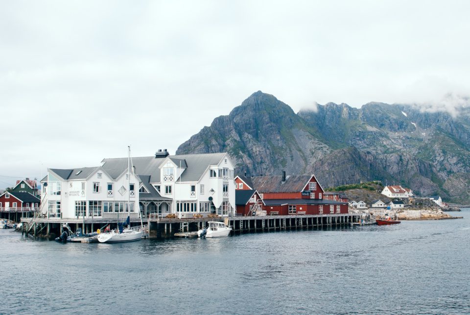 Henningsvaer village, Lofoten Islands