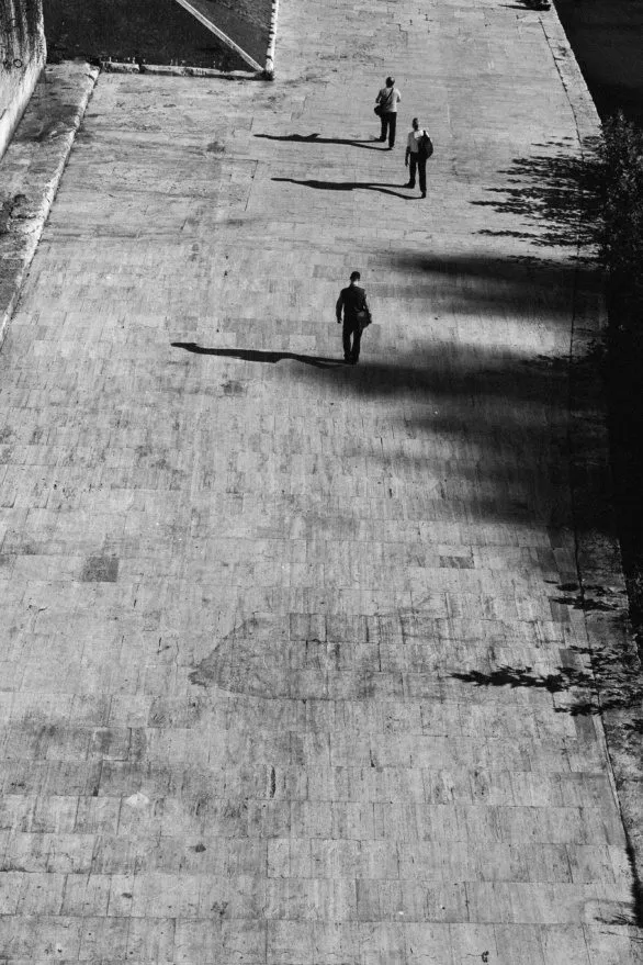 People and shadows