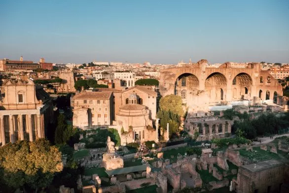 View to the Roman Forum