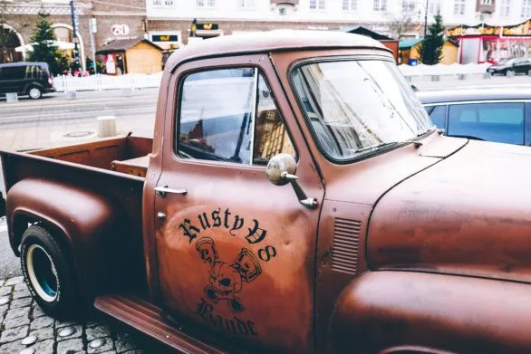 Vintage Ford truck