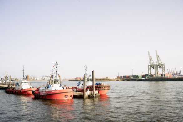 Hamburg Harbour tugboats