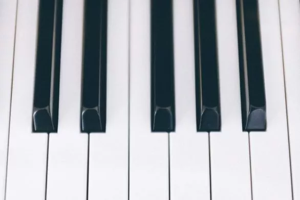Piano keyboard octave