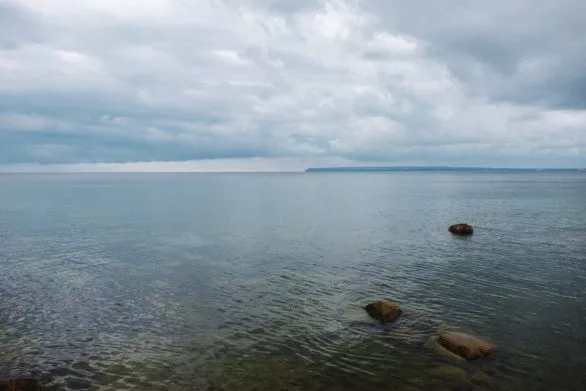 Minimal Baltic sea on Rugen