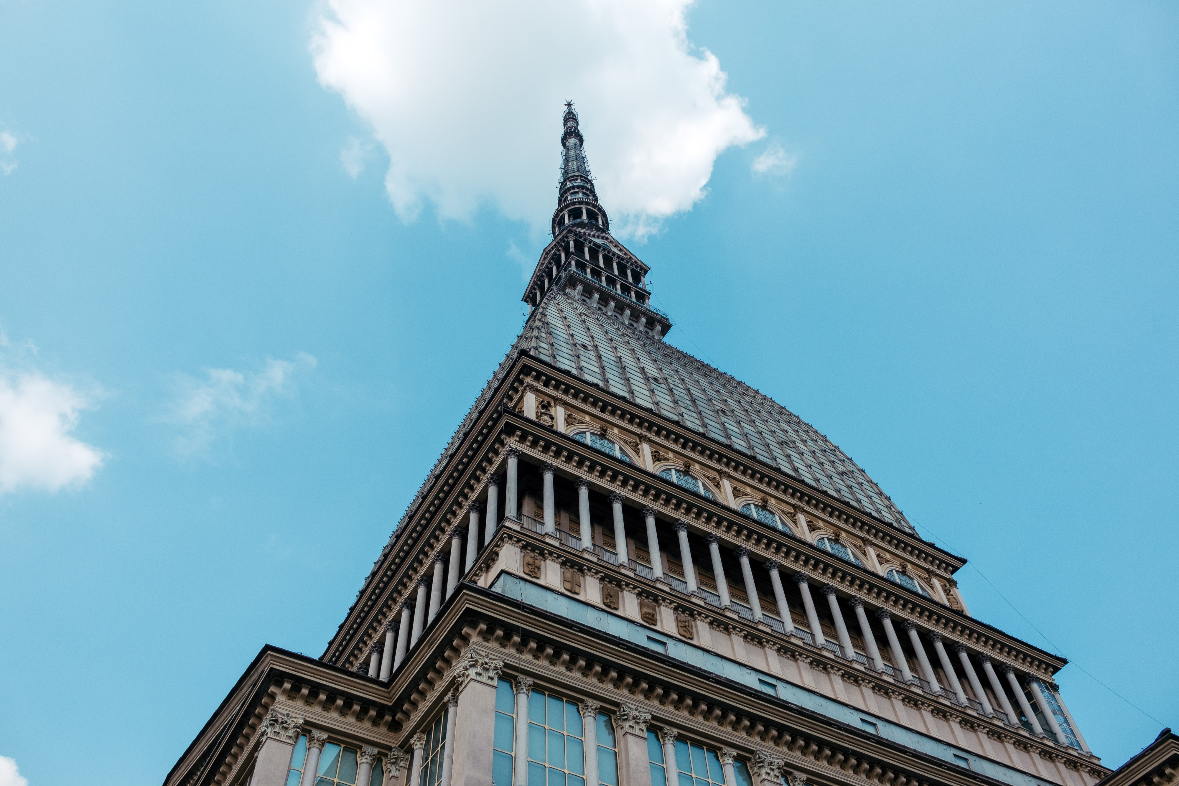 The Mole Antonelliana National Museum Of Cinema In Turin Italy Free Photo On Barnimages