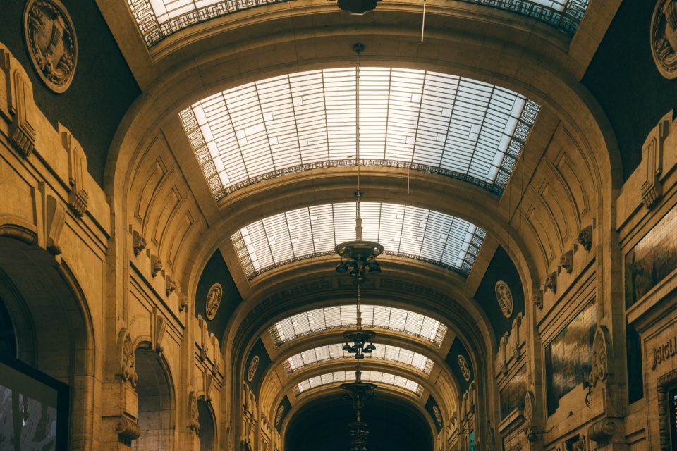 Milan station interior