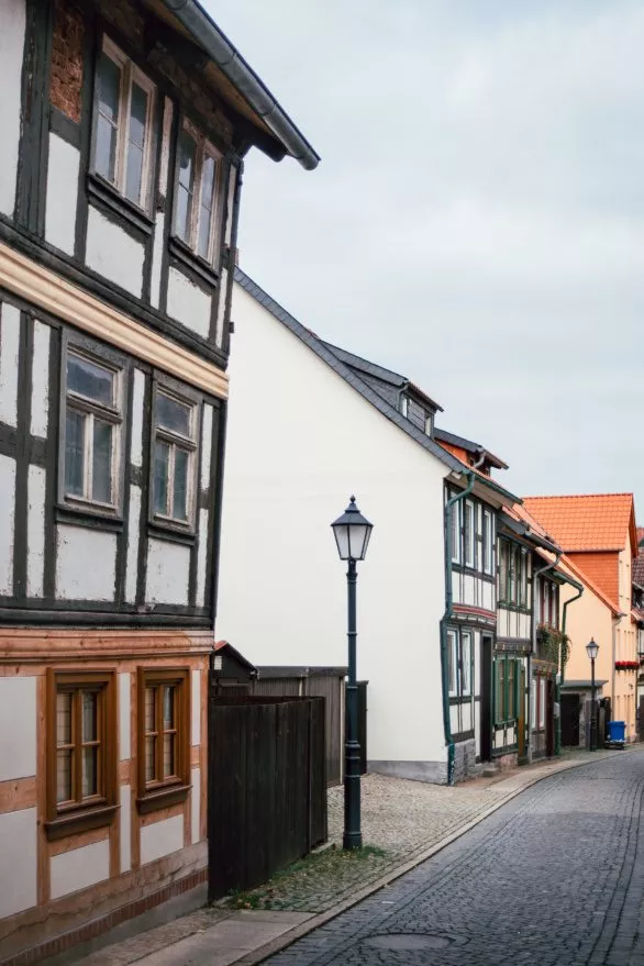 Street in Wernigerode, Germany