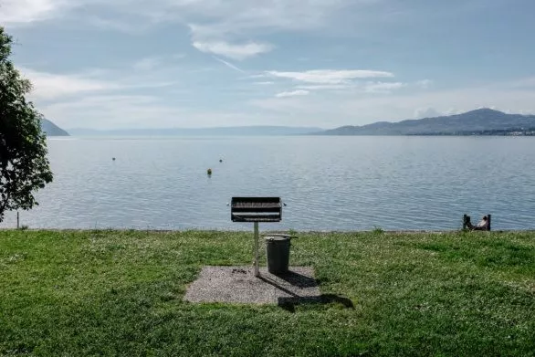Lake Geneva near Montreux