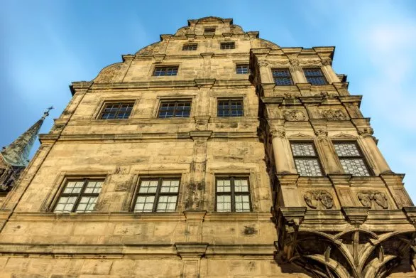 Old facade in Bamberg