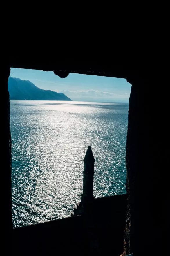 View from the Chillon castle
