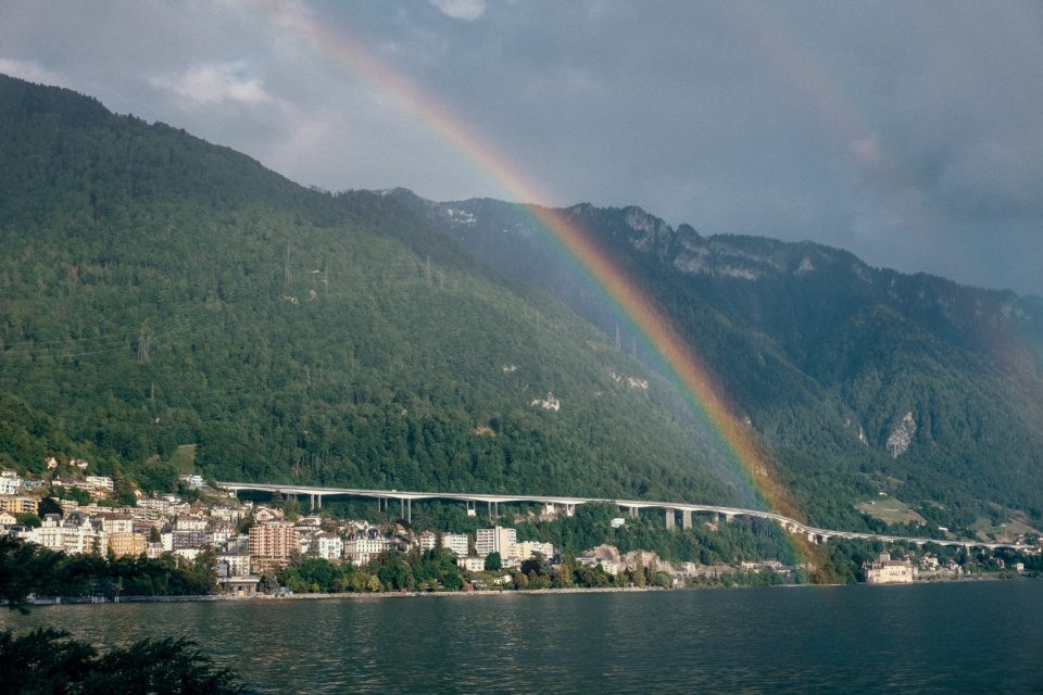 Rainbow in Montreux