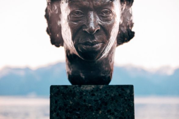 Statue of Miles Davis