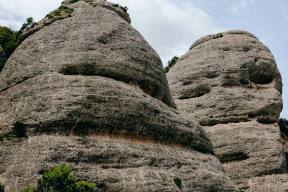 The cliffs of Montserrat
