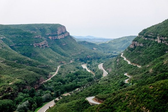 View from Montserrat peak