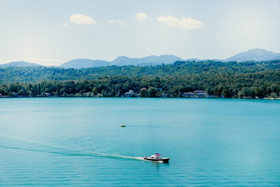 Boat on Lago Grande di Avigliana