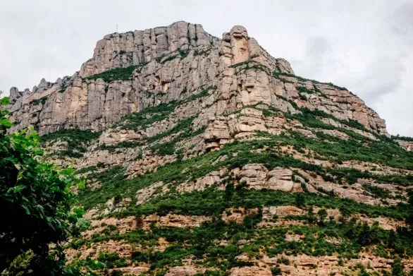 Montserrat Peak in Spain