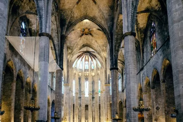 Basílica de Santa María del Mar in Barcelona
