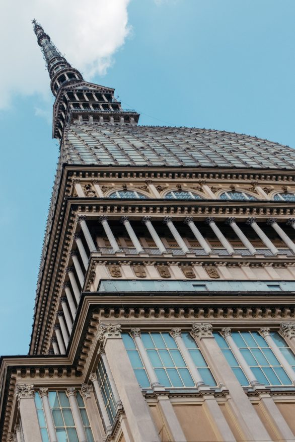 Mole Antonelliana tower in Turin, Italy