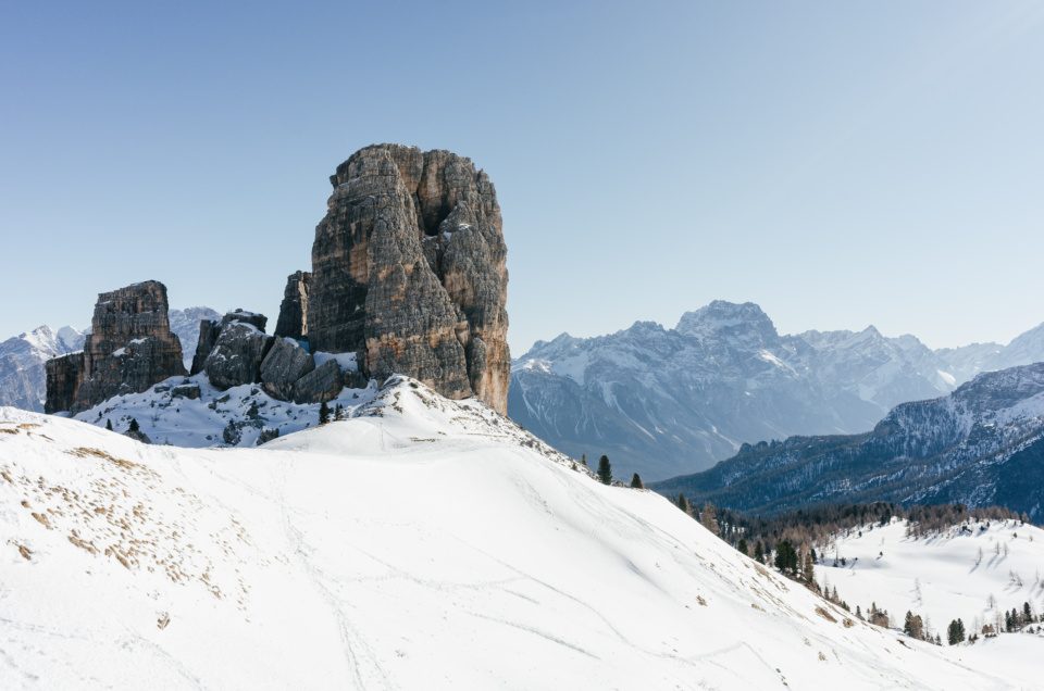 Winter in Cortina d’Ampezzo, Italy