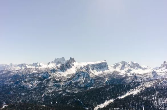 Winter in Cortina d’Ampezzo, Italy