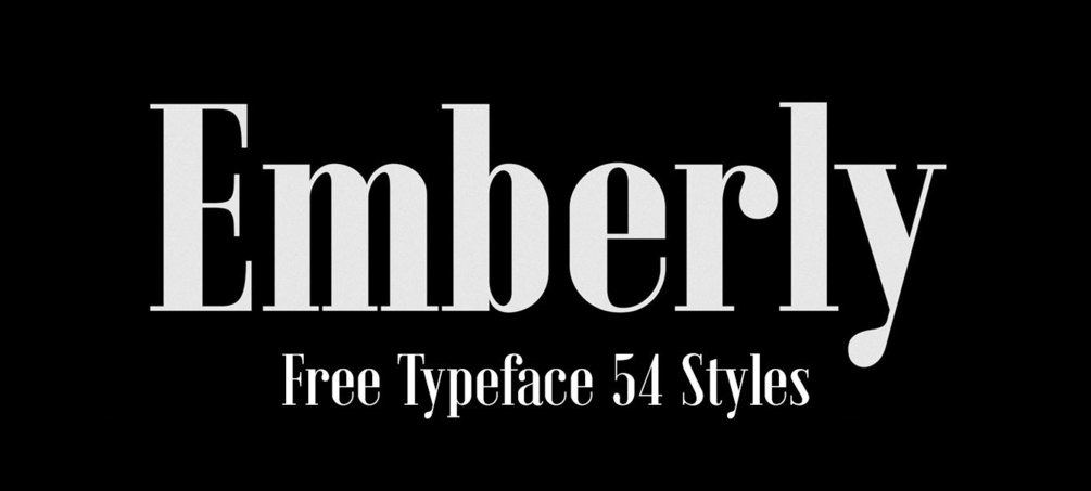 Barnimages – Top 20 Modern Font Freebies for Designers in 2020