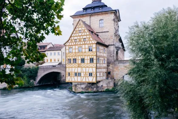 Old Rathaus in Bamberg, Germany
