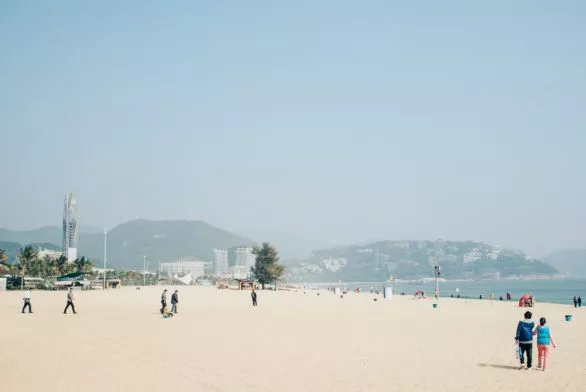 Dameisha Beach in Shenzhen