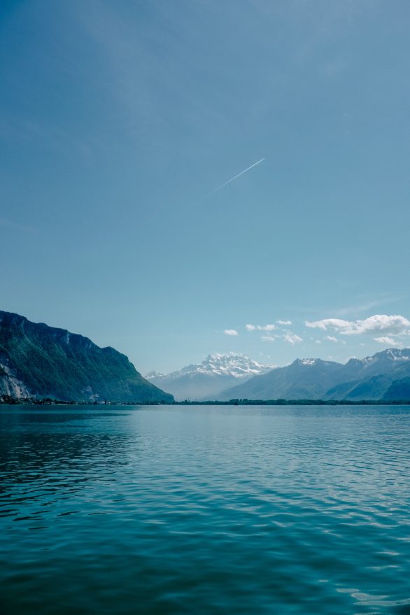 Lake Geneva near Montreux