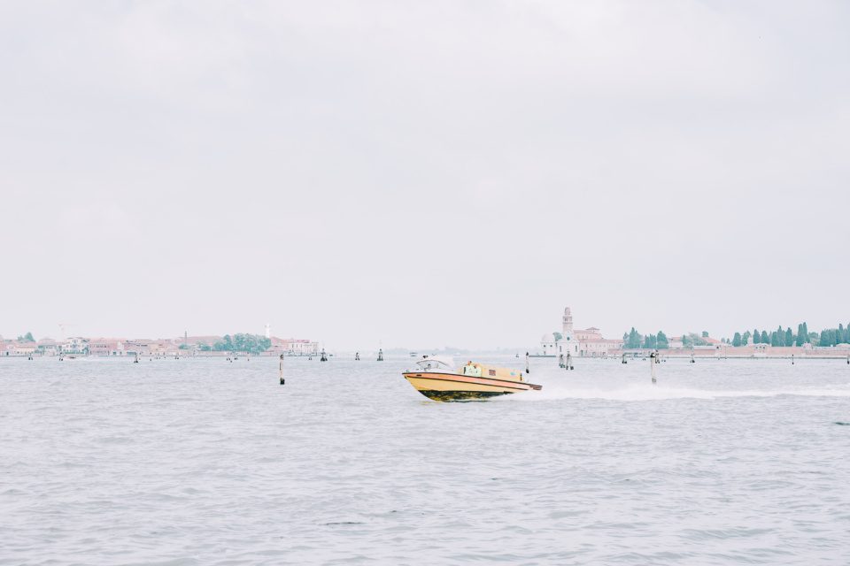 Boat in Venetian Lagoon