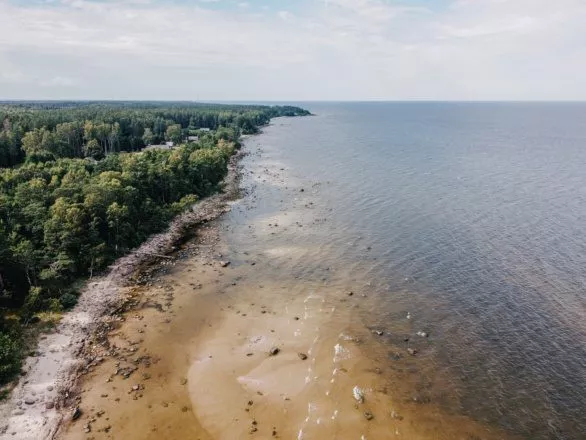 Drone photo of Baltic Sea