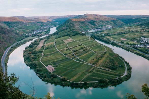 Calmont, Moselle river, Rhineland-Palatinate, Germany