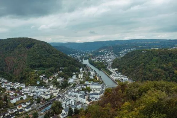 Bad Ems from the Concordia heights