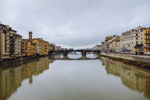 River Arno in Florence Italy