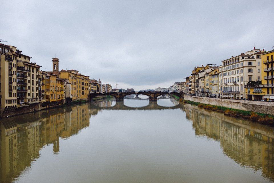 River Arno in Florence Italy