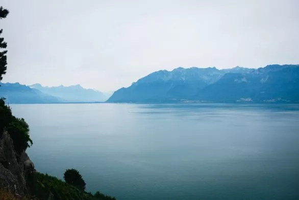 View over Lake Geneva