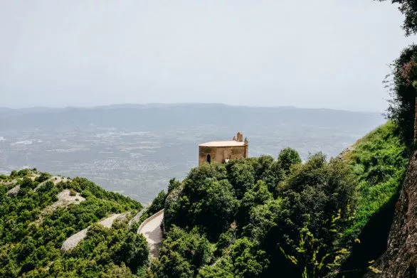 A small church in Montserrat