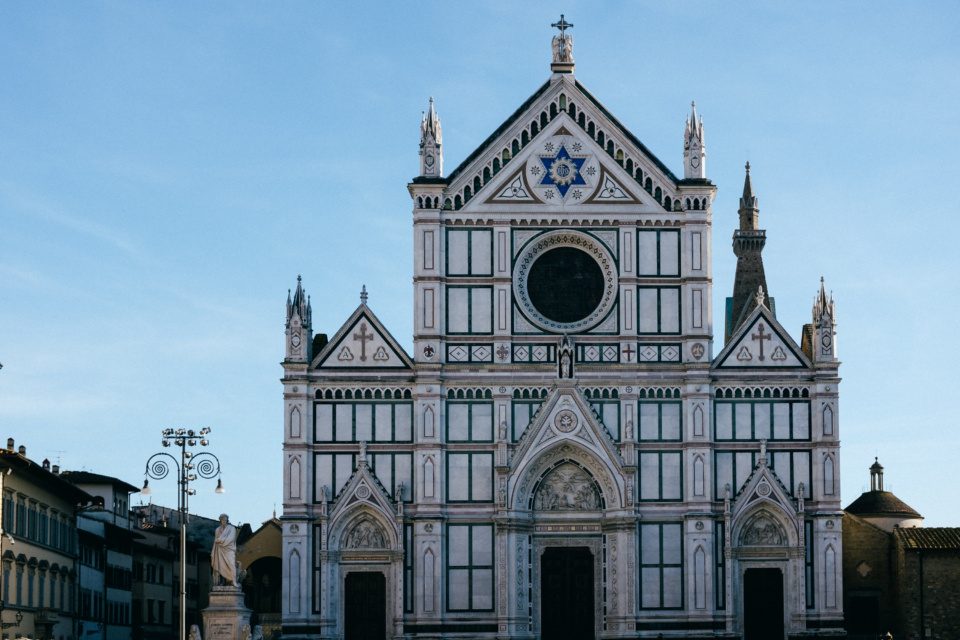 Basilica in Florence, Italy