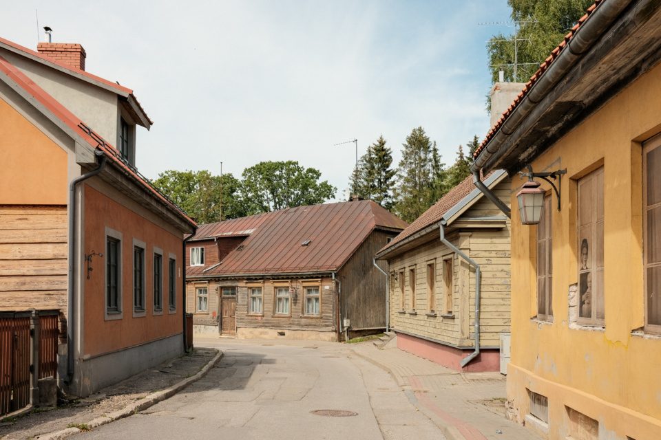 Wooden architecture of Cesis, Latvia