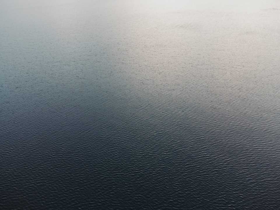 Drone photo of sea