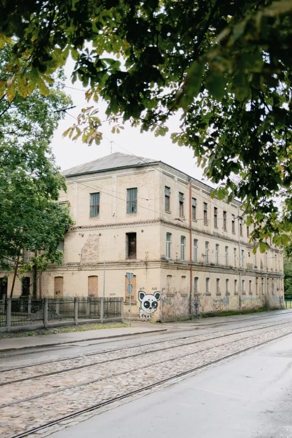 Old building in Riga, Latvia