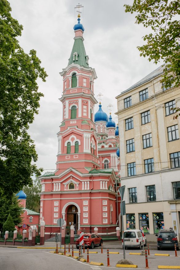 Holy Trinity Church in Riga, Latvia