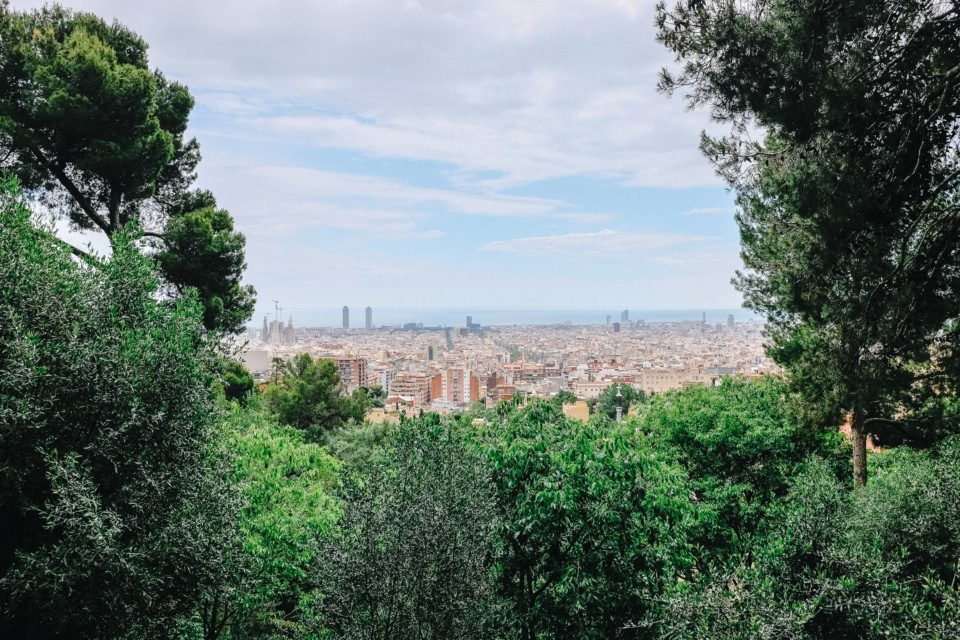View of Barcelona from Mount Montjuïc
