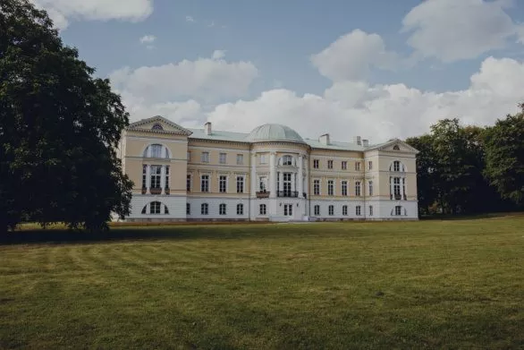 Palace in Mezotne, Latvia