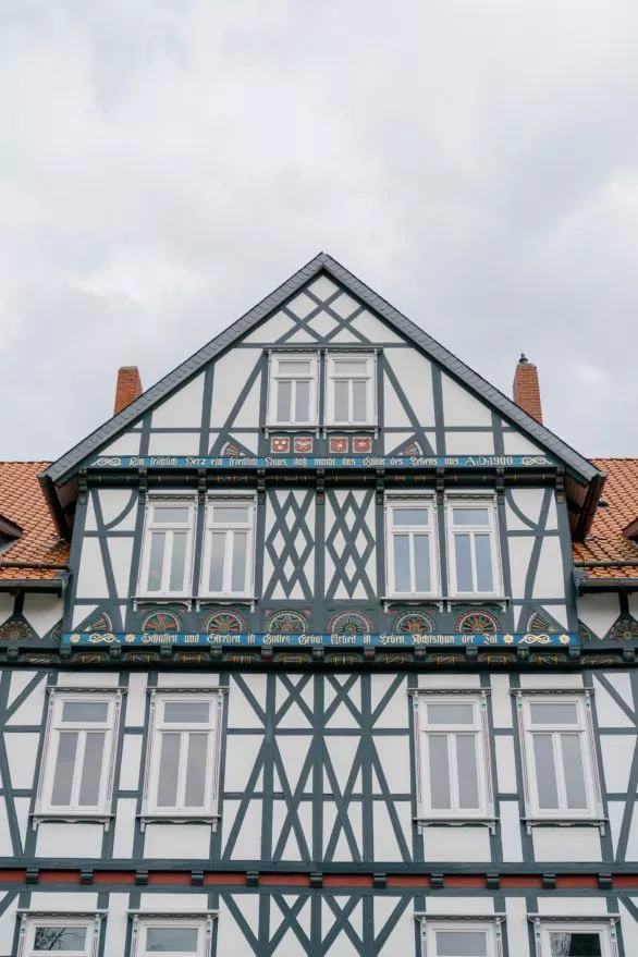 Old house in Goslar, Germany